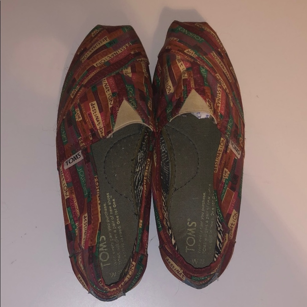 TOMS the journey is the destination exclusive
